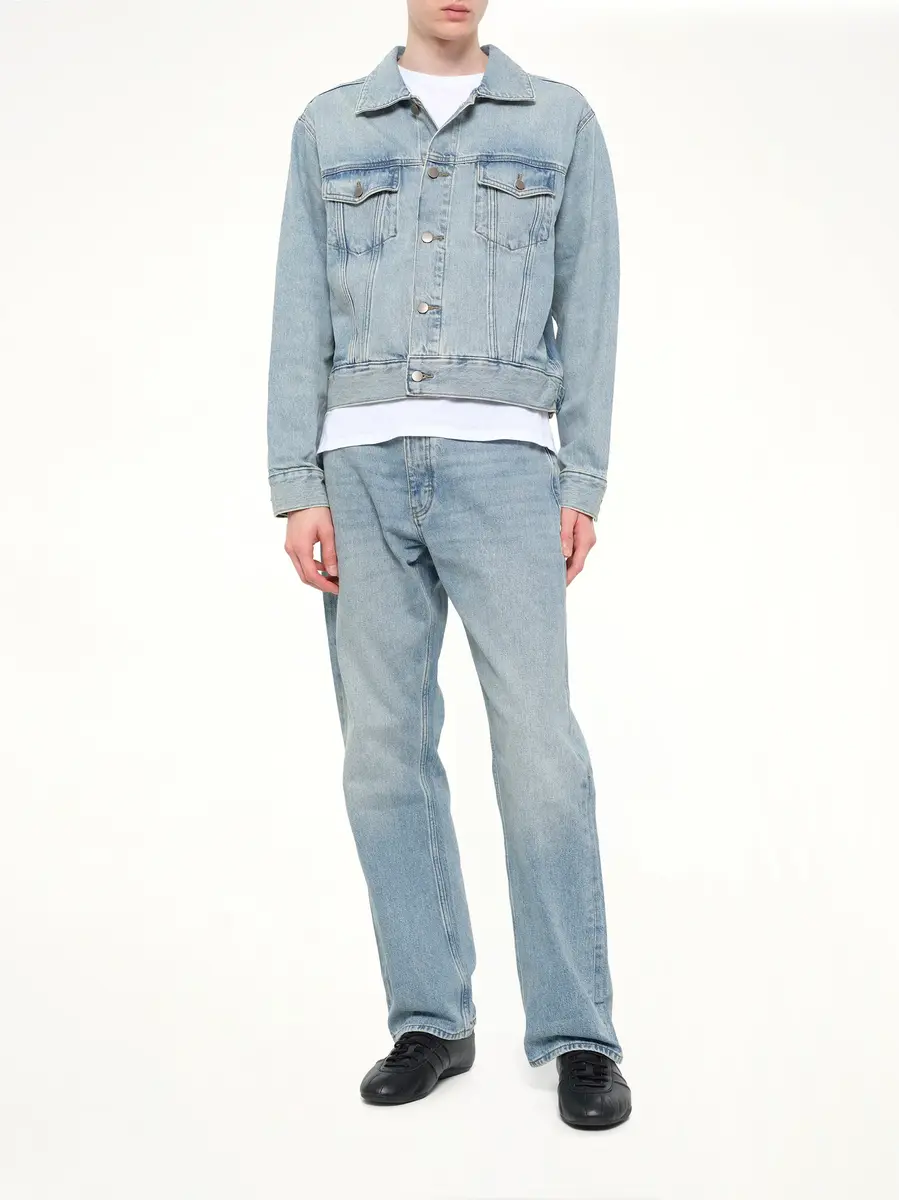 Fear of God Essentials Classic Denim Jacket | Thumbnail 4 Fear of God Essentials Classic Denim Jacket | Thumbnail 4