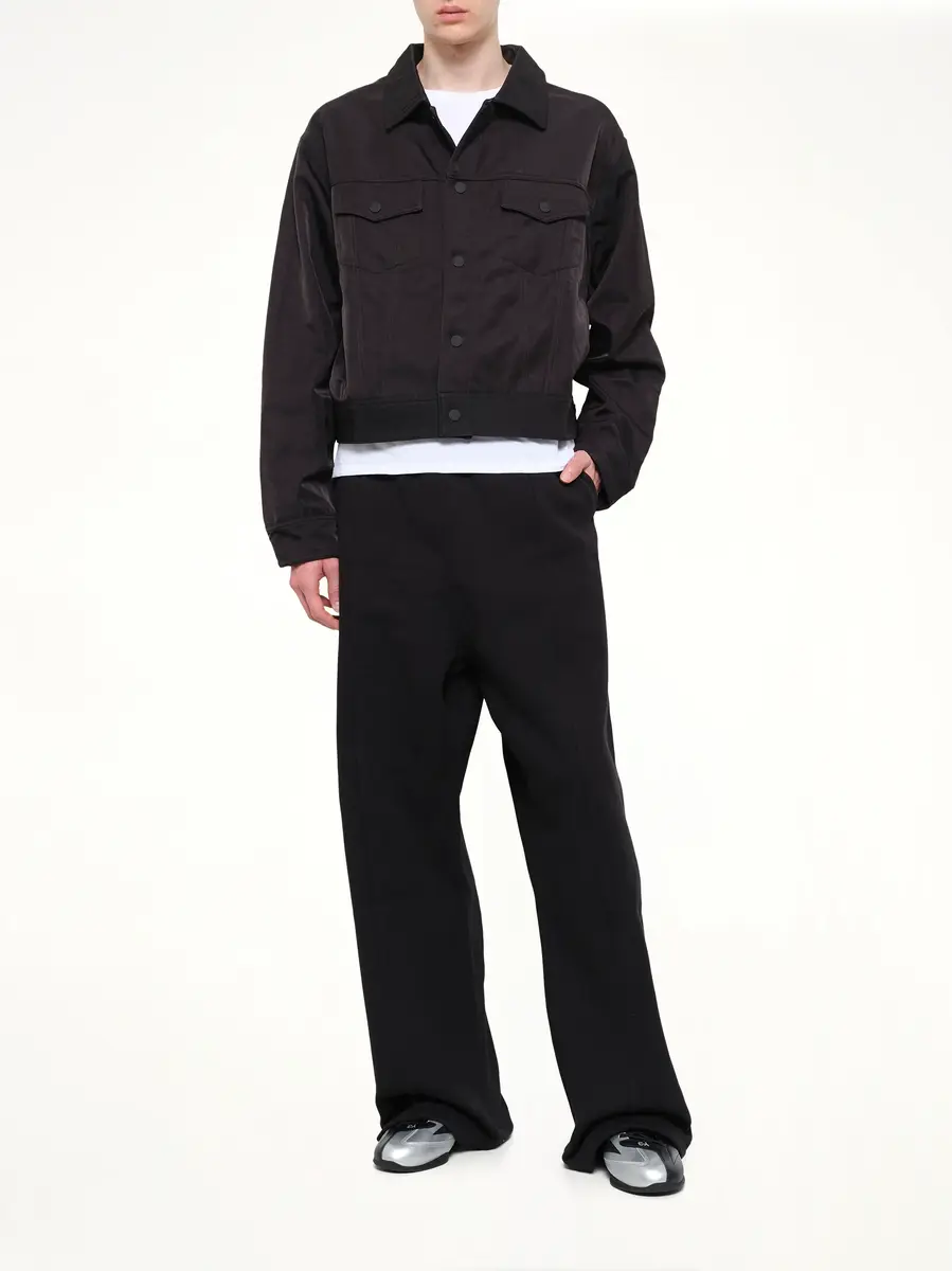 Fear of God Essentials Trucker Jacket in Vintage Black | Thumbnail 4 Fear of God Essentials Trucker Jacket in Vintage Black | Thumbnail 4
