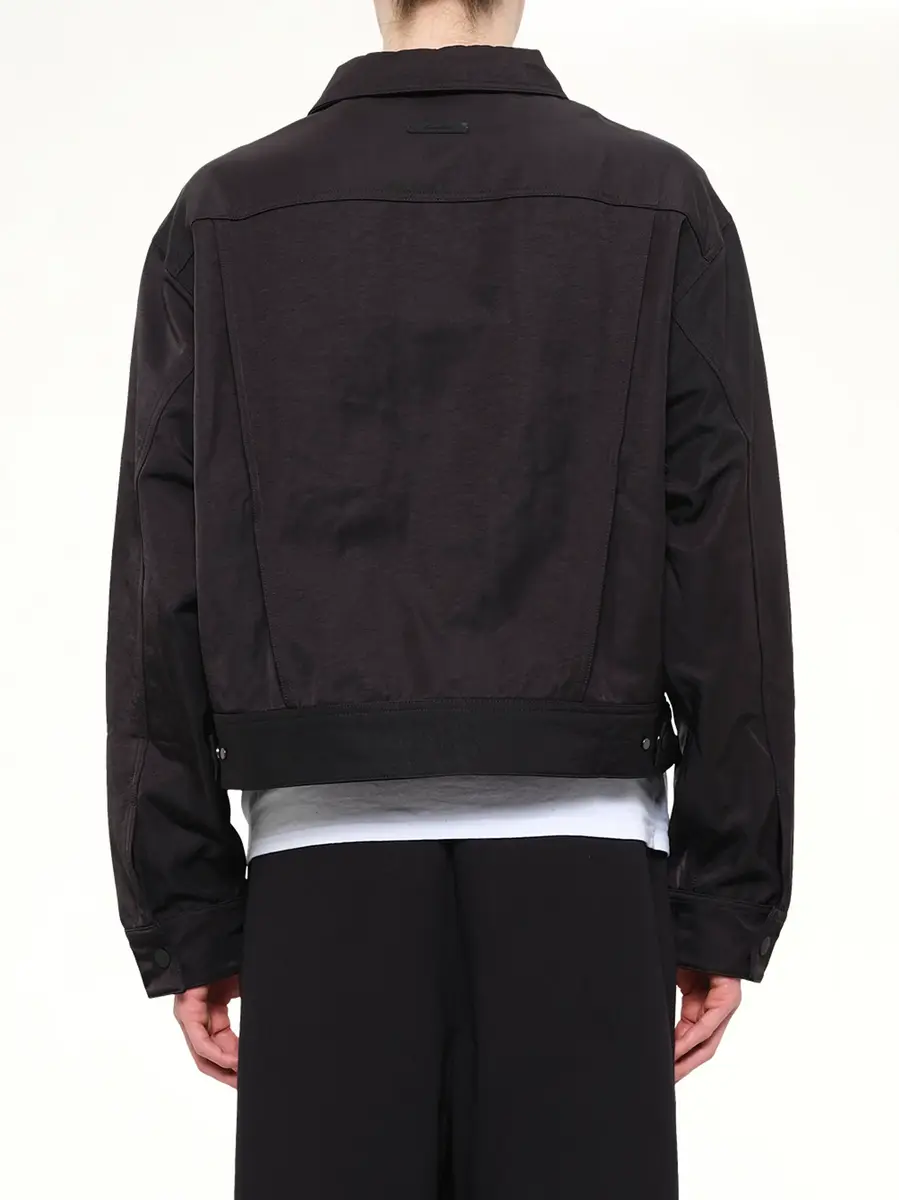 Fear of God Essentials Trucker Jacket in Vintage Black | Thumbnail 5 Fear of God Essentials Trucker Jacket in Vintage Black | Thumbnail 5