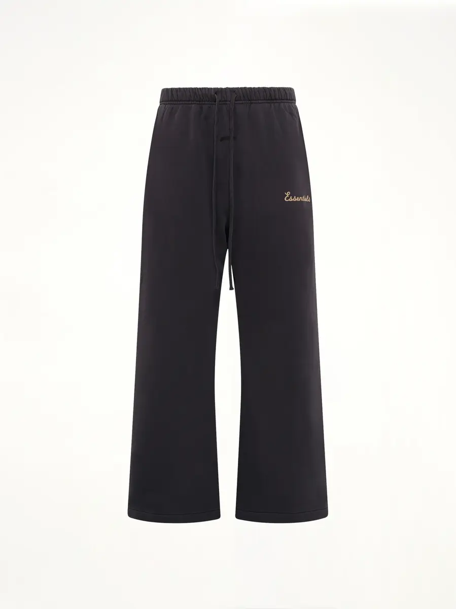 Fear of God Essentials Training Classic Fit Flare Sweatpant in Faded Black | Thumbnail 2 Fear of God Essentials Training Classic Fit Flare Sweatpant in Faded Black | Thumbnail 2