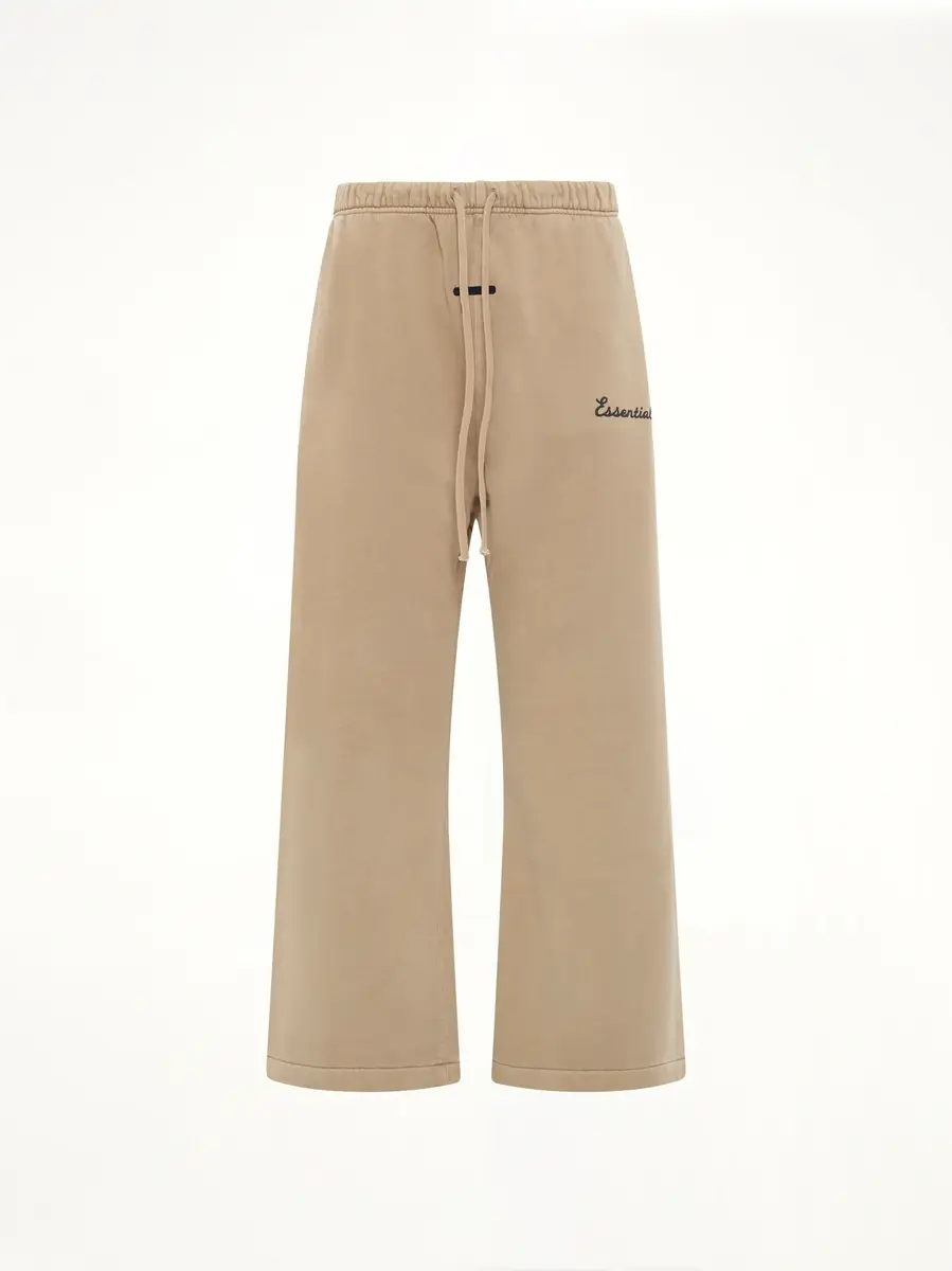 Fear of God Essentials Training Classic Fit Flare Sweatpant in Faded Dune | Thumbnail 2 Fear of God Essentials Training Classic Fit Flare Sweatpant in Faded Dune | Thumbnail 2
