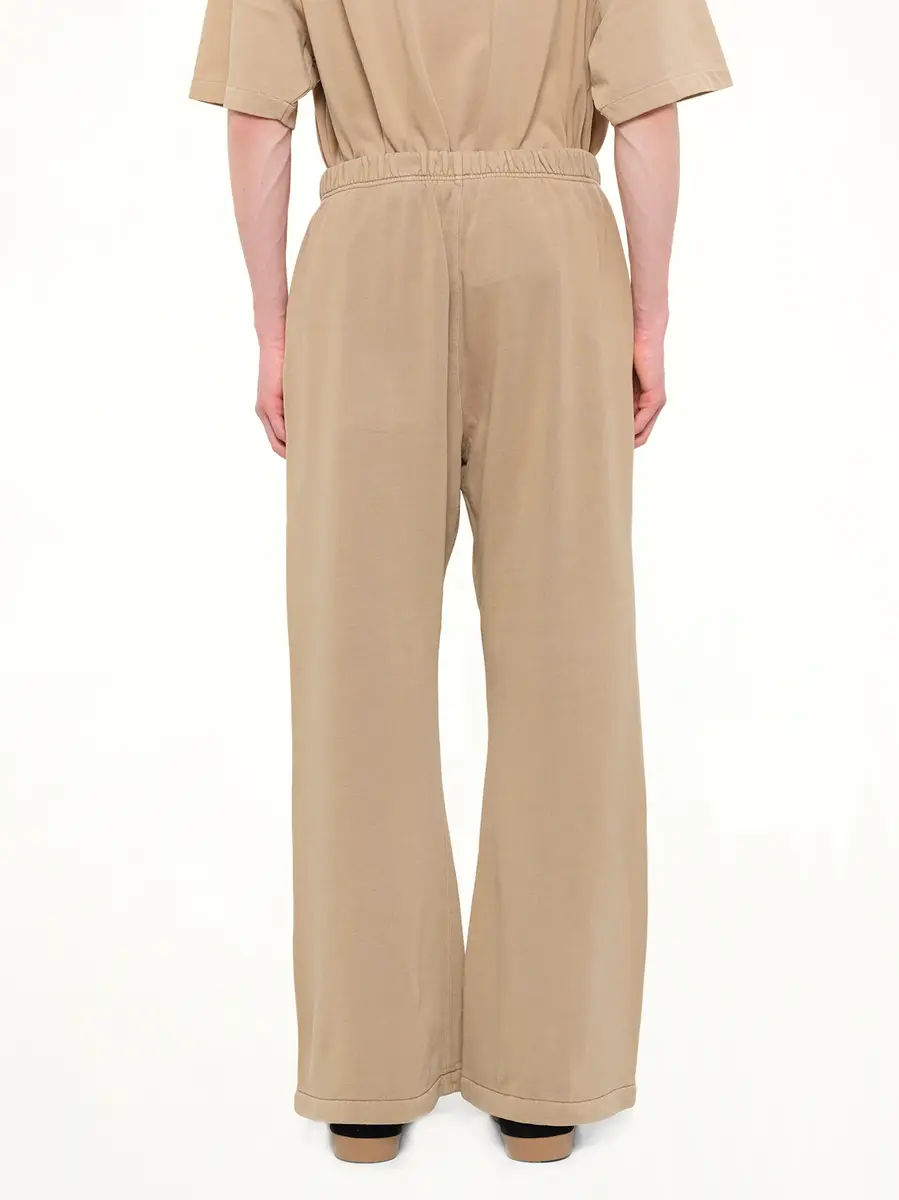 Fear of God Essentials Training Classic Fit Flare Sweatpant in Faded Dune | Thumbnail 5 Fear of God Essentials Training Classic Fit Flare Sweatpant in Faded Dune | Thumbnail 5