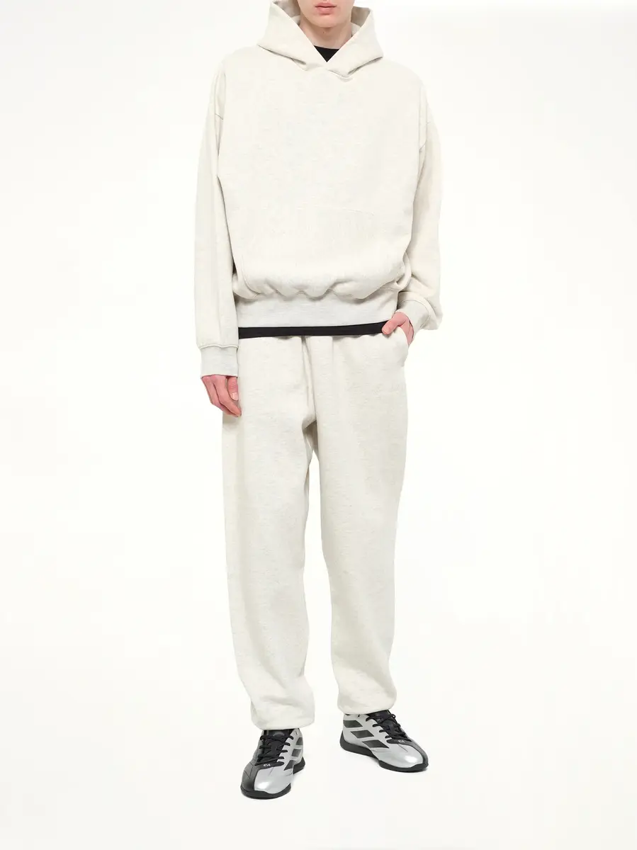 Fear of God Essentials Signature Classic Sweatpant in Oatmeal Heather | Thumbnail 4 Fear of God Essentials Signature Classic Sweatpant in Oatmeal Heather | Thumbnail 4