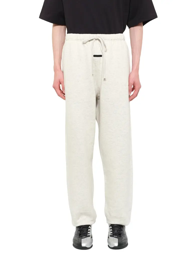Fear of God Essentials Signature Classic Sweatpant in Oatmeal Heather