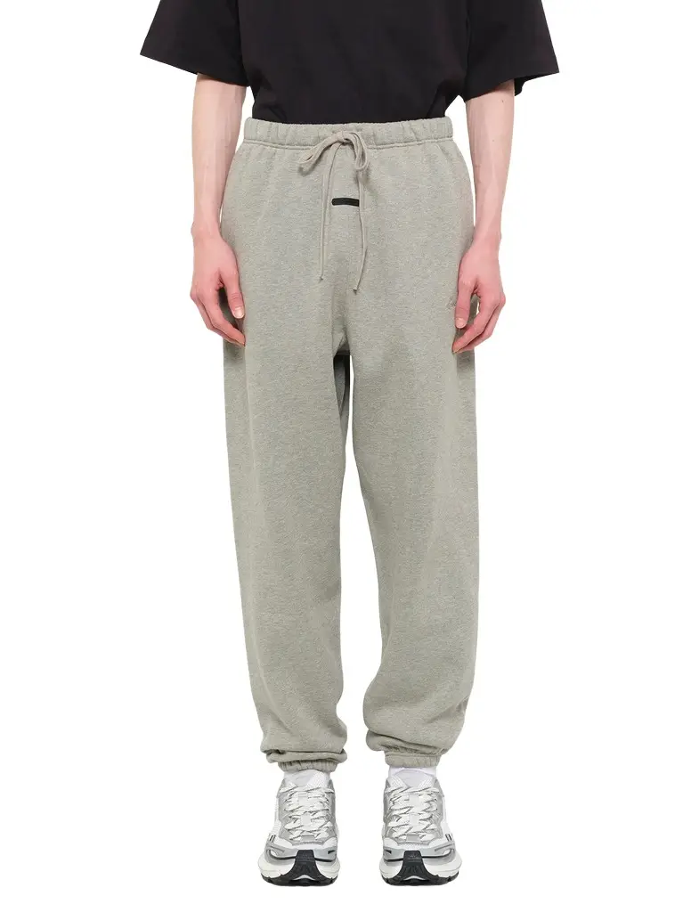 Fear of God Essentials Signature Classic Sweatpant in Concrete Heather