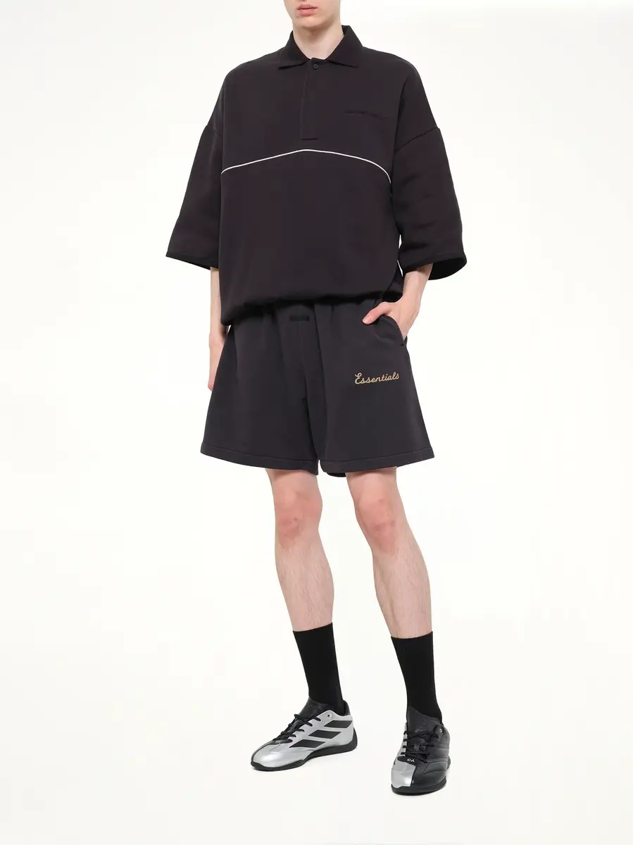 Fear of God Essentials Training Classic Fit Short in Faded Black | Thumbnail 4 Fear of God Essentials Training Classic Fit Short in Faded Black | Thumbnail 4