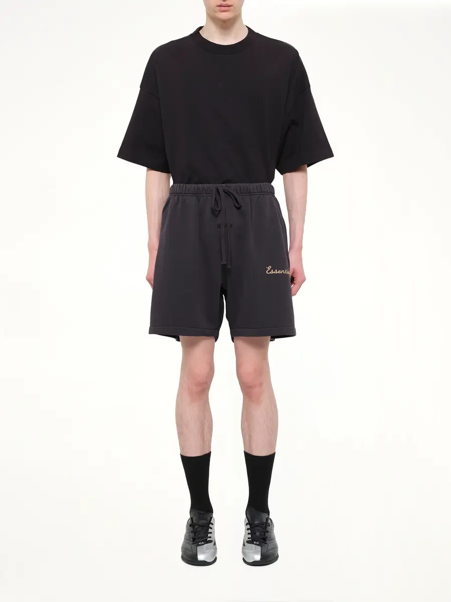 Fear of God Essentials Training Classic Fit Short in Faded Black | Thumbnail 7 Fear of God Essentials Training Classic Fit Short in Faded Black | Thumbnail 7