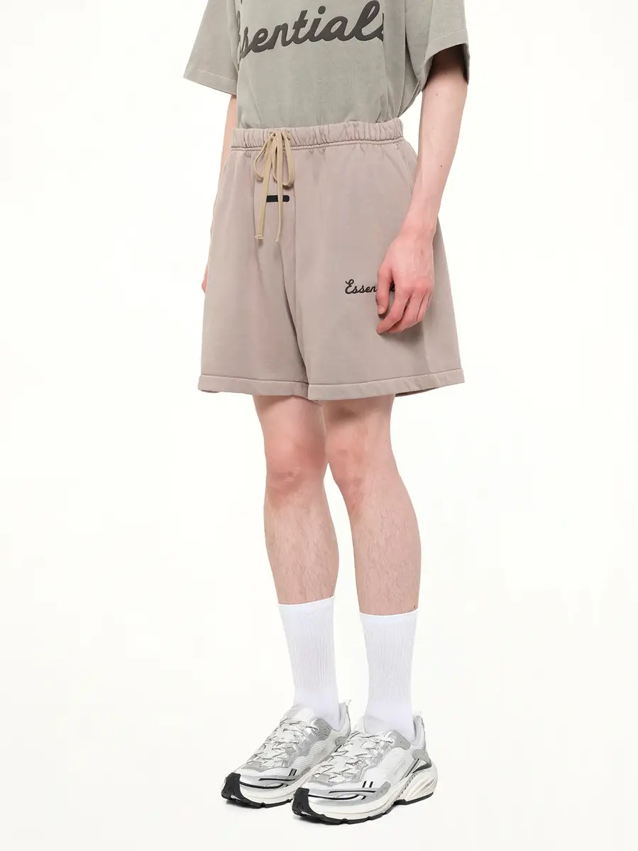 Fear of God Essentials Training Classic Fit Short in Faded Seal | Thumbnail 3 Fear of God Essentials Training Classic Fit Short in Faded Seal | Thumbnail 3
