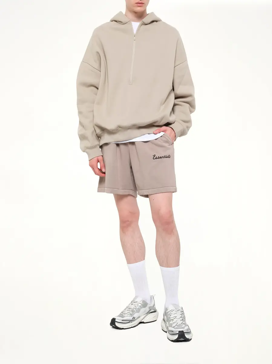 Fear of God Essentials Training Classic Fit Short in Faded Seal | Thumbnail 4 Fear of God Essentials Training Classic Fit Short in Faded Seal | Thumbnail 4