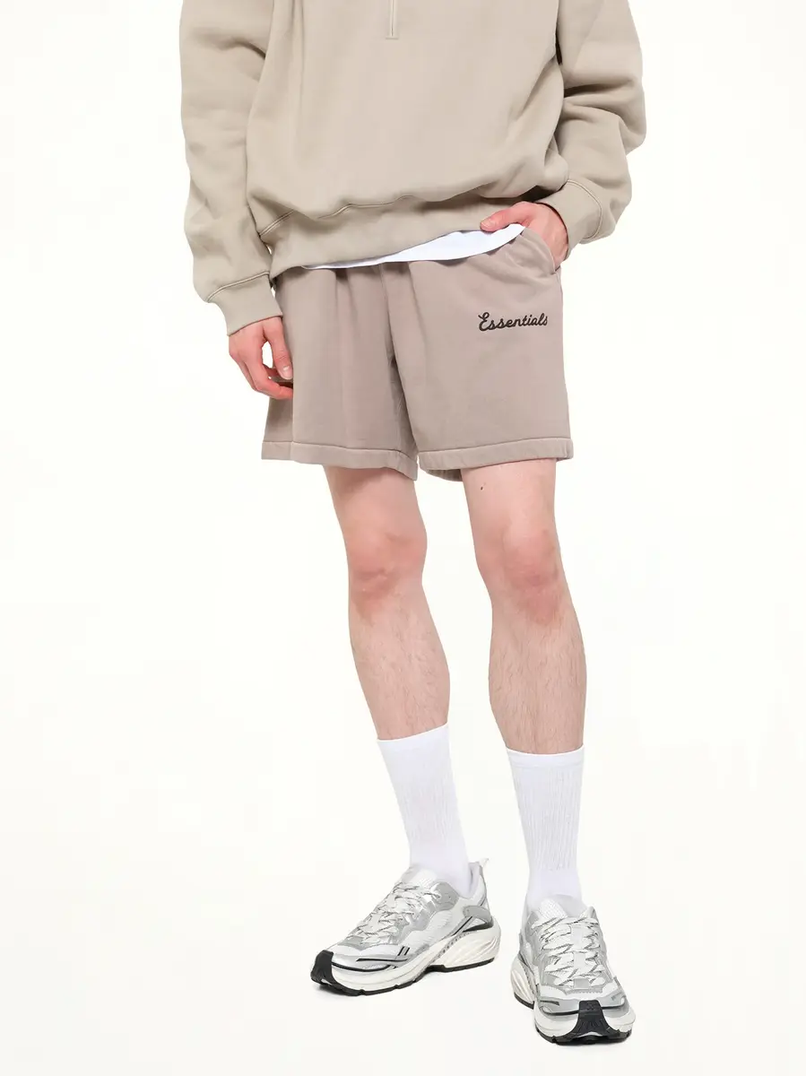 Fear of God Essentials Training Classic Fit Short in Faded Seal | Thumbnail 5 Fear of God Essentials Training Classic Fit Short in Faded Seal | Thumbnail 5