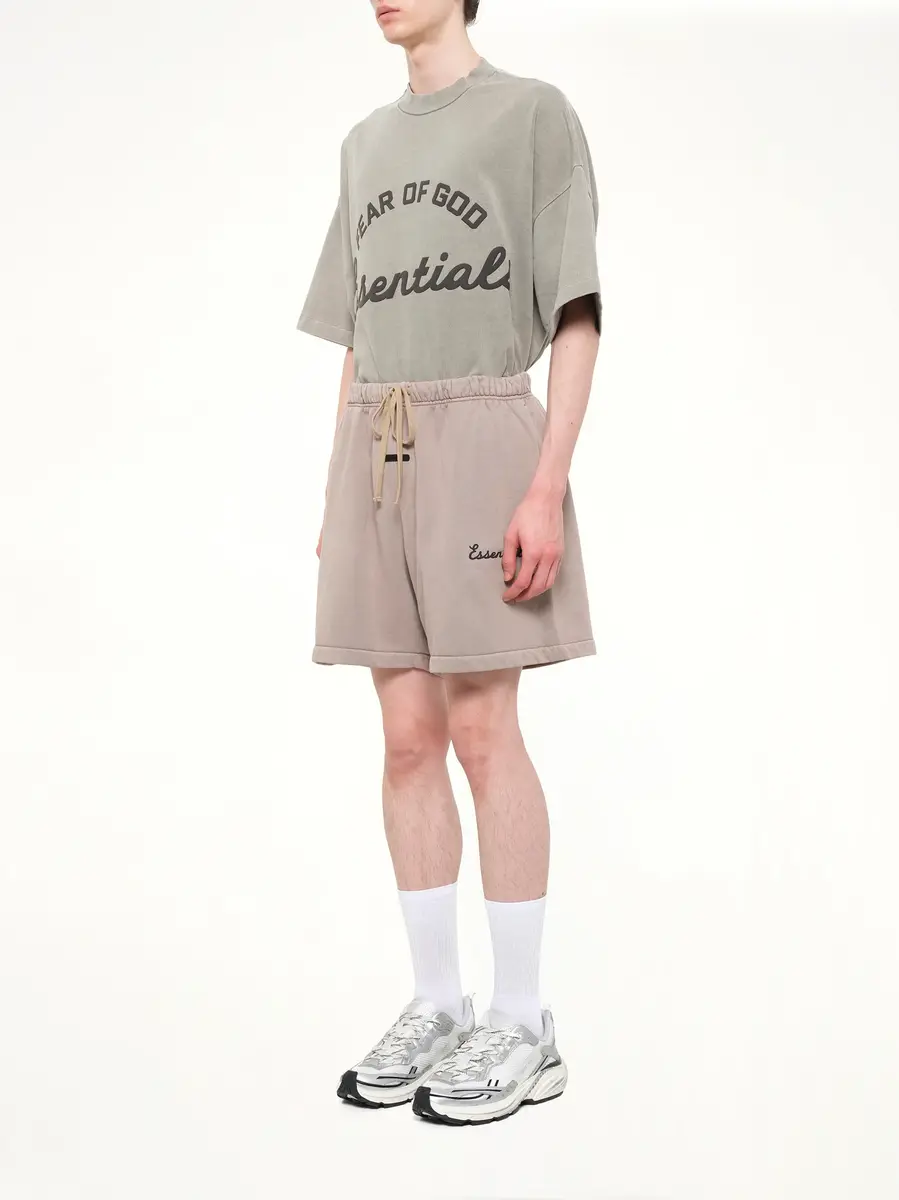 Fear of God Essentials Training Classic Fit Short in Faded Seal | Thumbnail 7 Fear of God Essentials Training Classic Fit Short in Faded Seal | Thumbnail 7