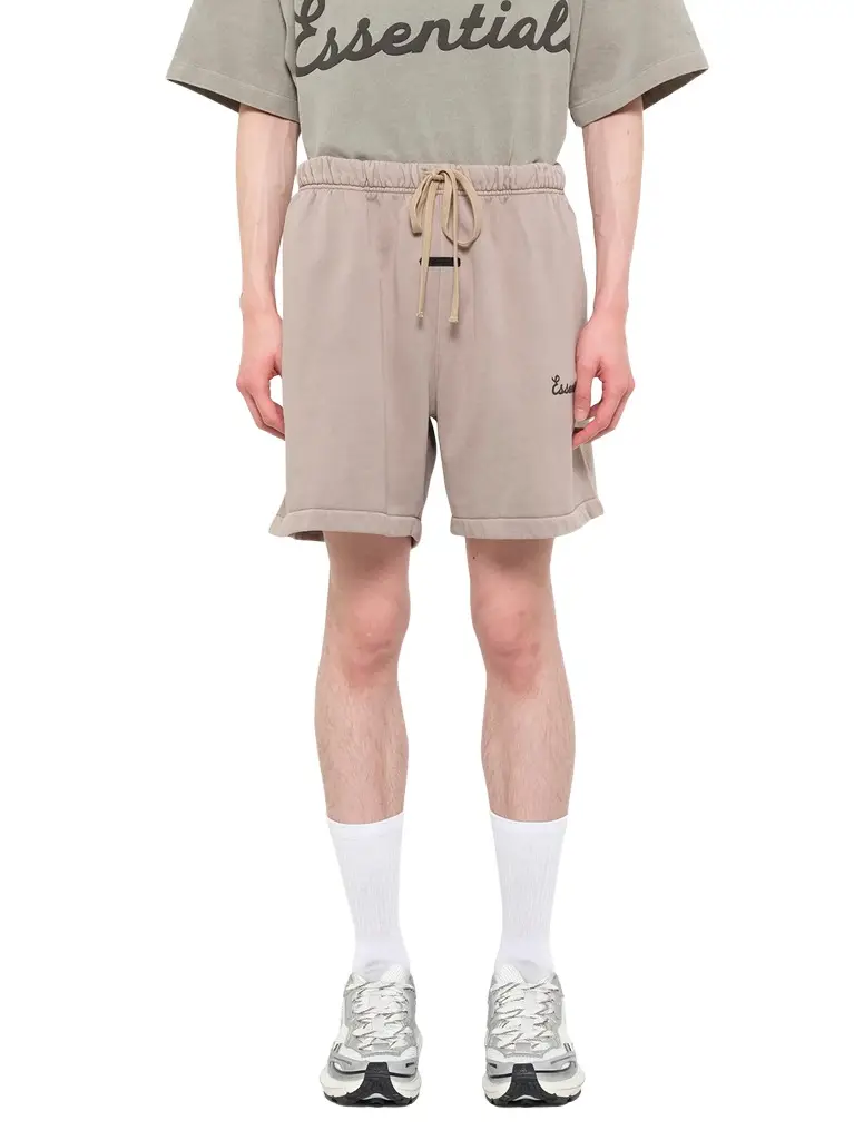 Fear of God Essentials Training Classic Fit Short in Faded Seal