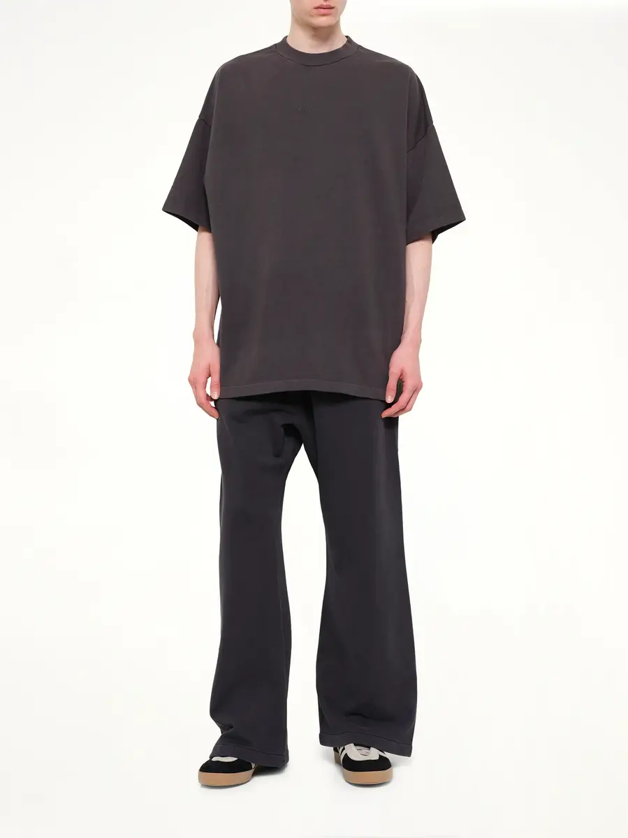 Fear of God Essentials Signature 90's Short Sleeve T-shirt in Faded Black | Thumbnail 4 Fear of God Essentials Signature 90's Short Sleeve T-shirt in Faded Black | Thumbnail 4