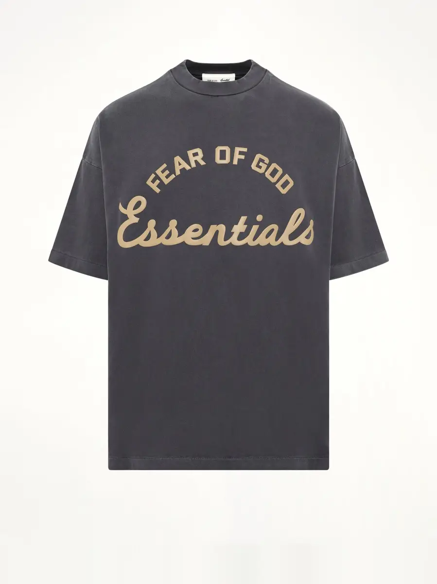 Fear of God Essentials Training 90's Short Sleeve T-shirt in Faded Iron Grey | Thumbnail 2 Fear of God Essentials Training 90's Short Sleeve T-shirt in Faded Iron Grey | Thumbnail 2