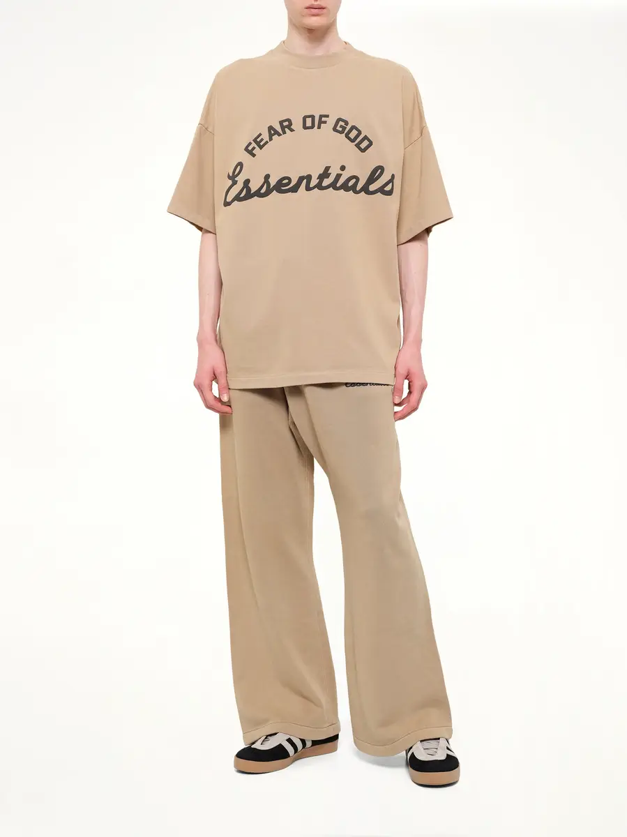 Fear of God Essentials Training 90's Short Sleeve T-shirt in Faded Dune | Thumbnail 4 Fear of God Essentials Training 90's Short Sleeve T-shirt in Faded Dune | Thumbnail 4