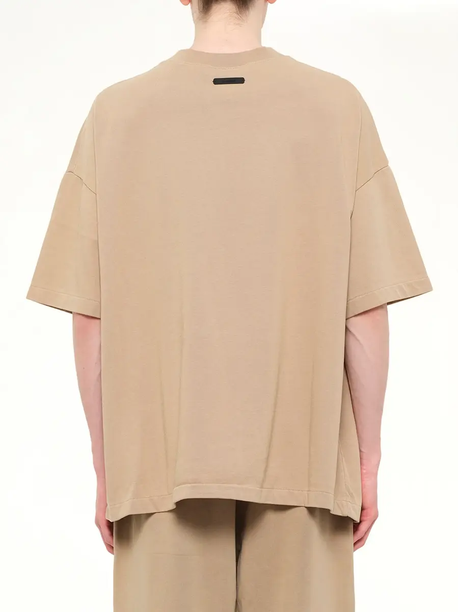 Fear of God Essentials Training 90's Short Sleeve T-shirt in Faded Dune | Thumbnail 5 Fear of God Essentials Training 90's Short Sleeve T-shirt in Faded Dune | Thumbnail 5
