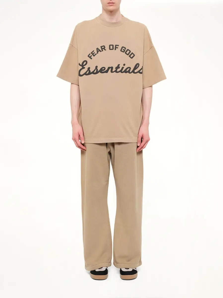Fear of God Essentials Training 90's Short Sleeve T-shirt in Faded Dune | Thumbnail 7 Fear of God Essentials Training 90's Short Sleeve T-shirt in Faded Dune | Thumbnail 7