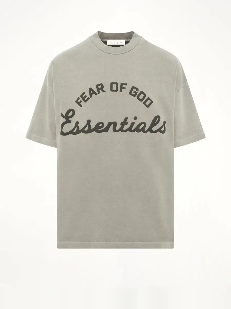 Fear of God Essentials Training 90's Short Sleeve T-shirt in Faded Seal | Thumbnail 2 Fear of God Essentials Training 90's Short Sleeve T-shirt in Faded Seal | Thumbnail 2