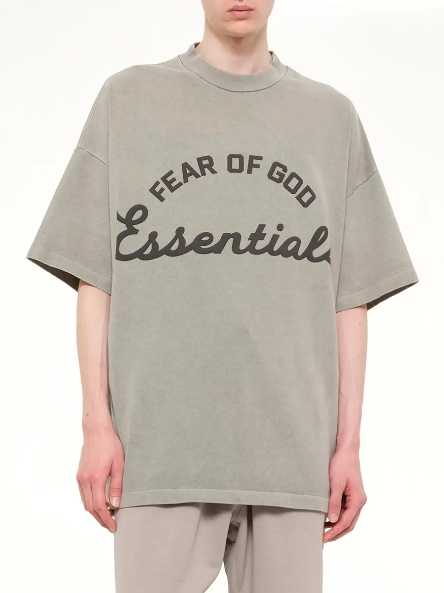 Fear of God Essentials Training 90's Short Sleeve T-shirt in Faded Seal | Thumbnail 6 Fear of God Essentials Training 90's Short Sleeve T-shirt in Faded Seal | Thumbnail 6