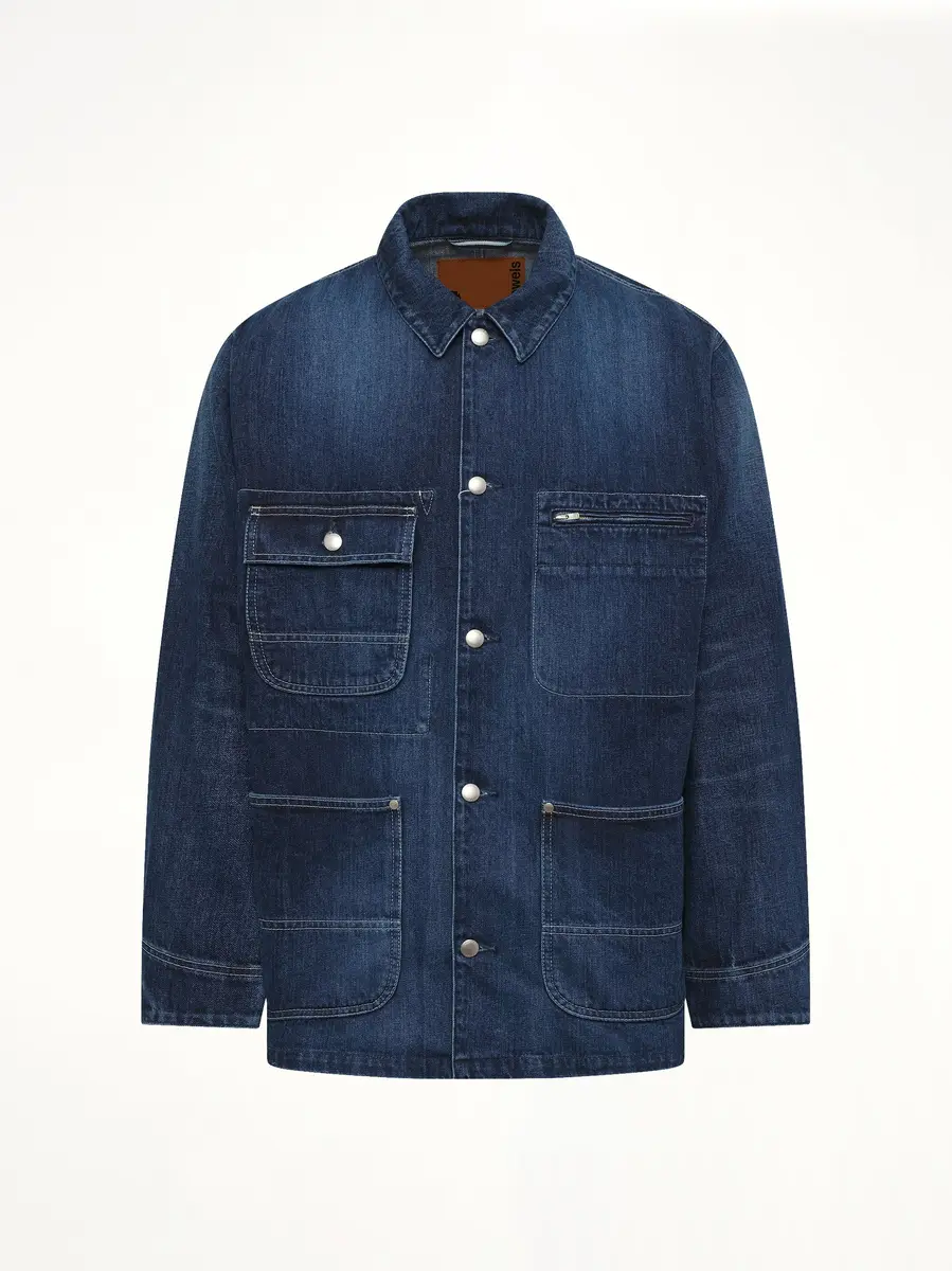 vowels Chore Jacket in Bleached | Thumbnail 2 vowels Chore Jacket in Bleached | Thumbnail 2
