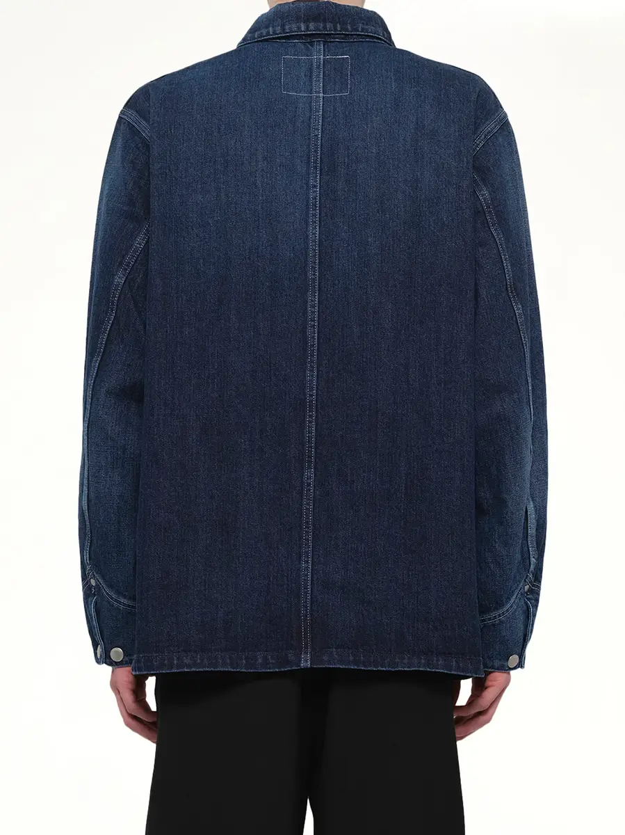 vowels Chore Jacket in Bleached | Thumbnail 5 vowels Chore Jacket in Bleached | Thumbnail 5