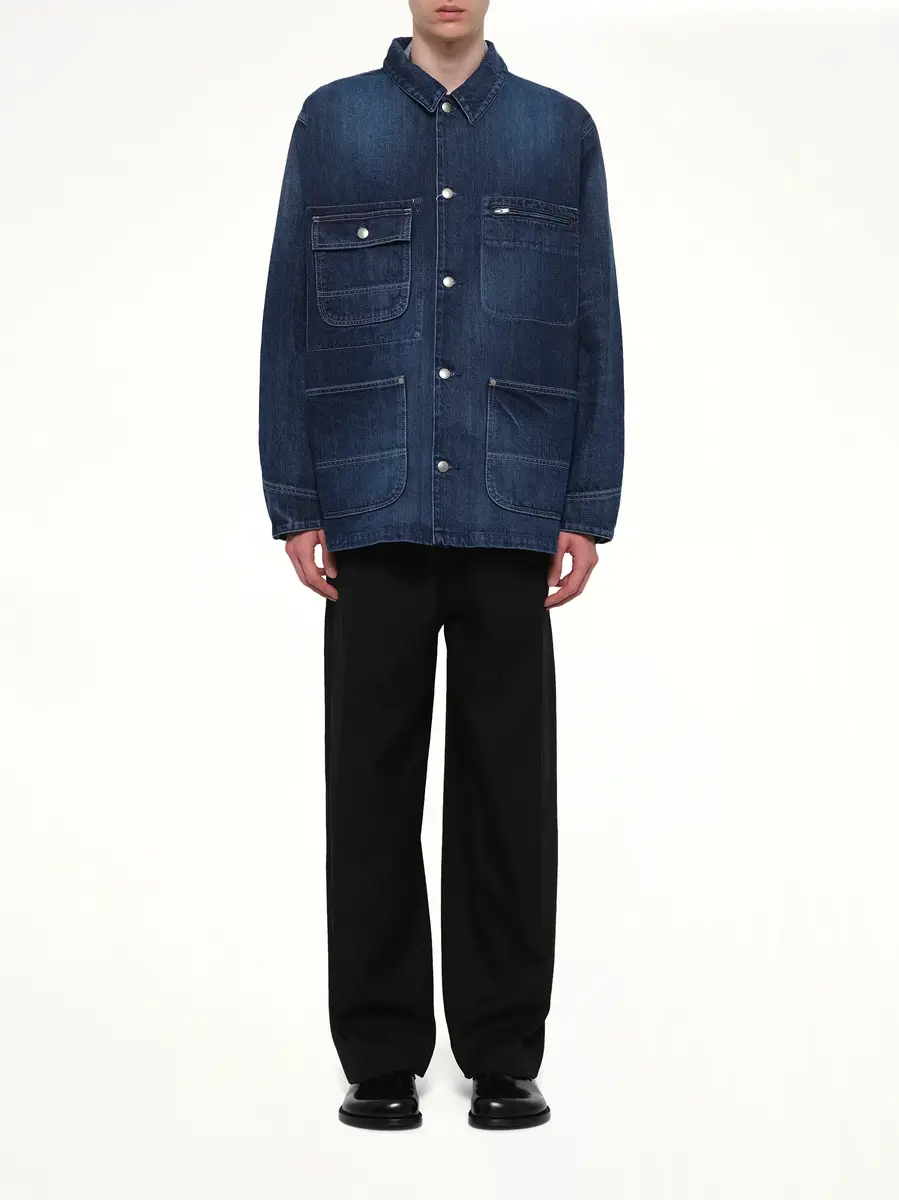 vowels Chore Jacket in Bleached | Thumbnail 7 vowels Chore Jacket in Bleached | Thumbnail 7