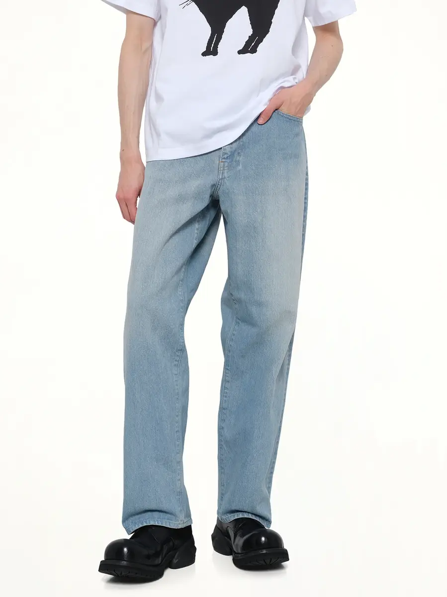 vowels Baggy Fit Denim in Lotta | Thumbnail 6 vowels Baggy Fit Denim in Lotta | Thumbnail 6