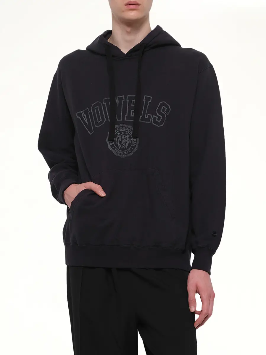 vowels Faded Collegiate Hoodie | Thumbnail 6 vowels Faded Collegiate Hoodie | Thumbnail 6