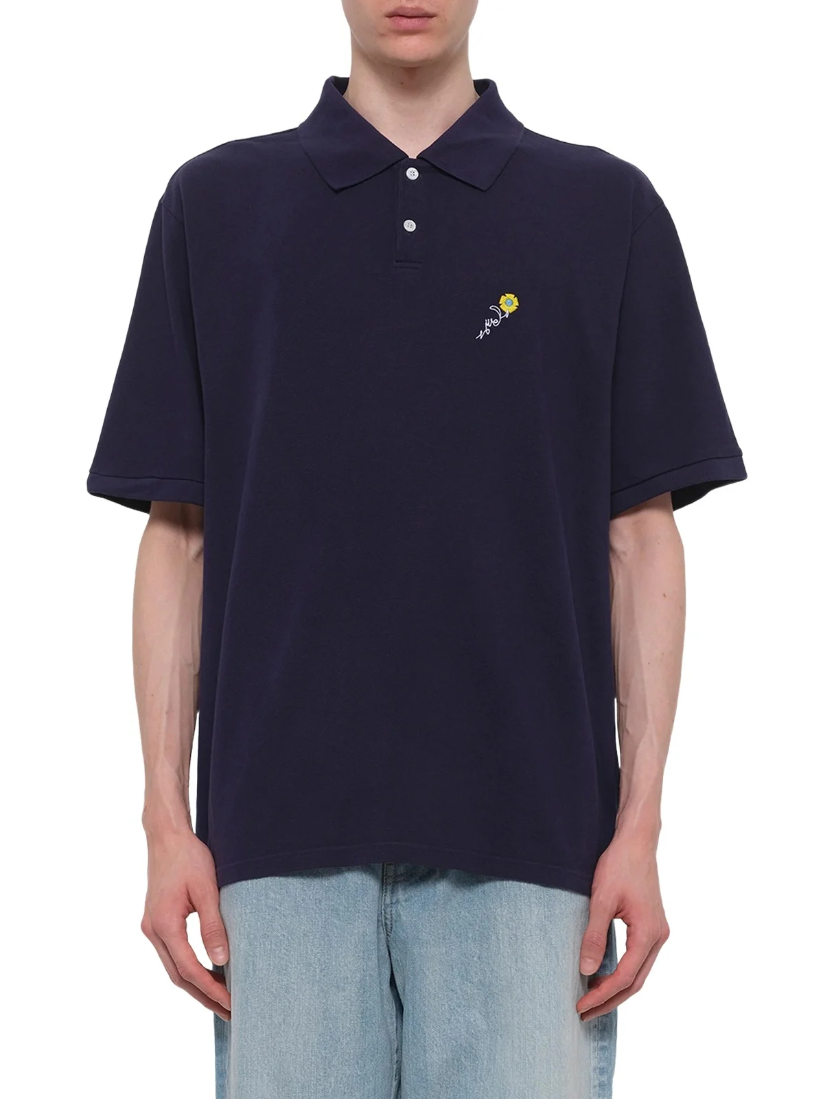 vowels S/s Pique Polo
