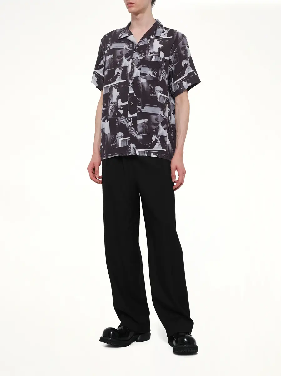 vowels Printed Still Shirt | Thumbnail 4 vowels Printed Still Shirt | Thumbnail 4