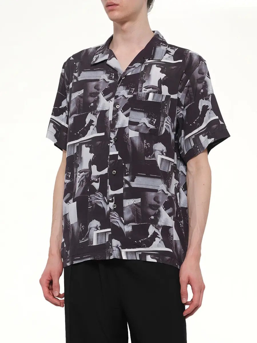 vowels Printed Still Shirt | Thumbnail 6 vowels Printed Still Shirt | Thumbnail 6