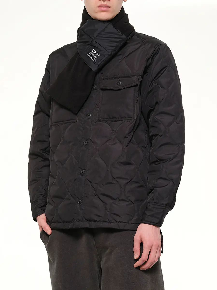 TAION Military Reversible Down Scarf | Thumbnail 6 TAION Military Reversible Down Scarf | Thumbnail 6