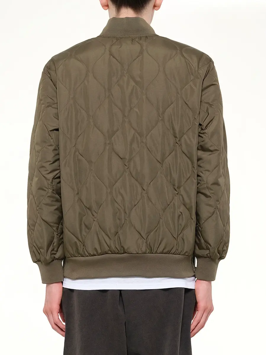 TAION Military Ma-1 Type Down Jacket in Dark Olive | Thumbnail 5