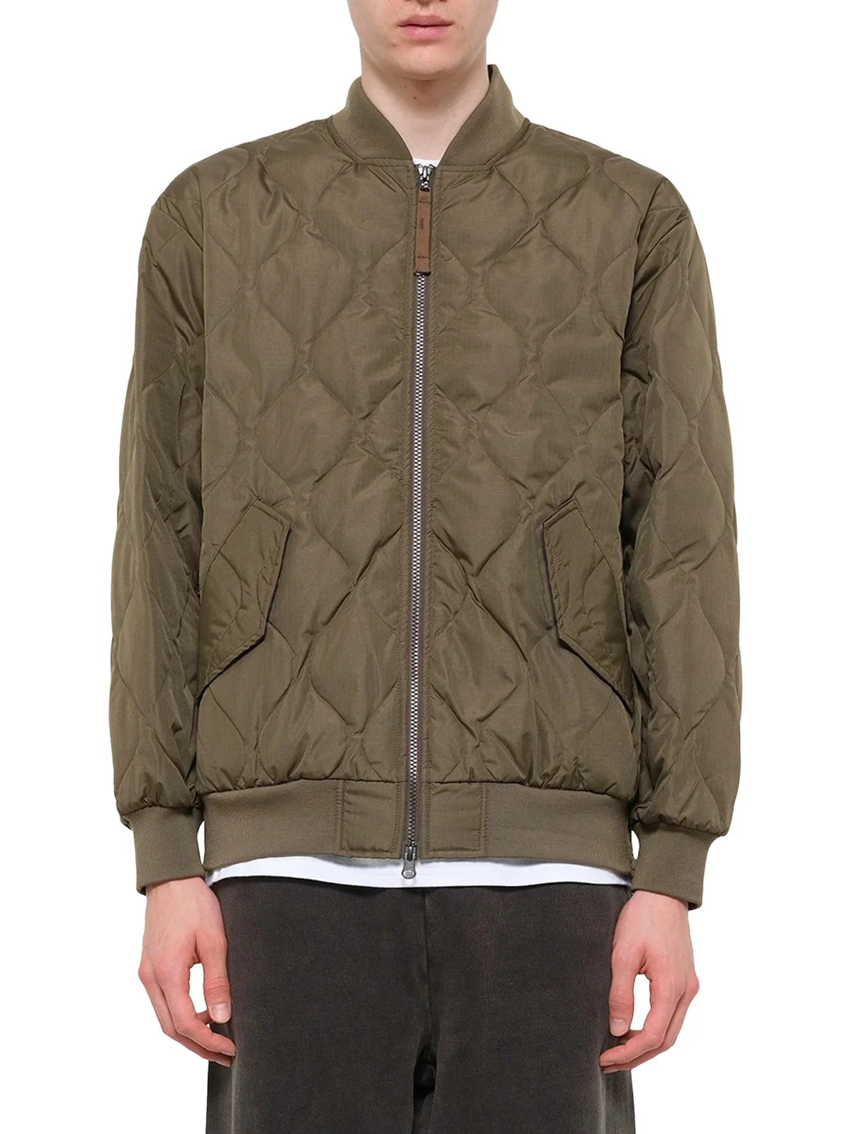 TAION Military Ma-1 Type Down Jacket in Dark Olive