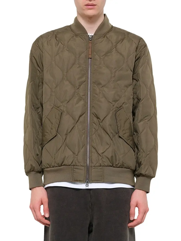 Military Ma-1 Type Down Jacket in Dark Olive