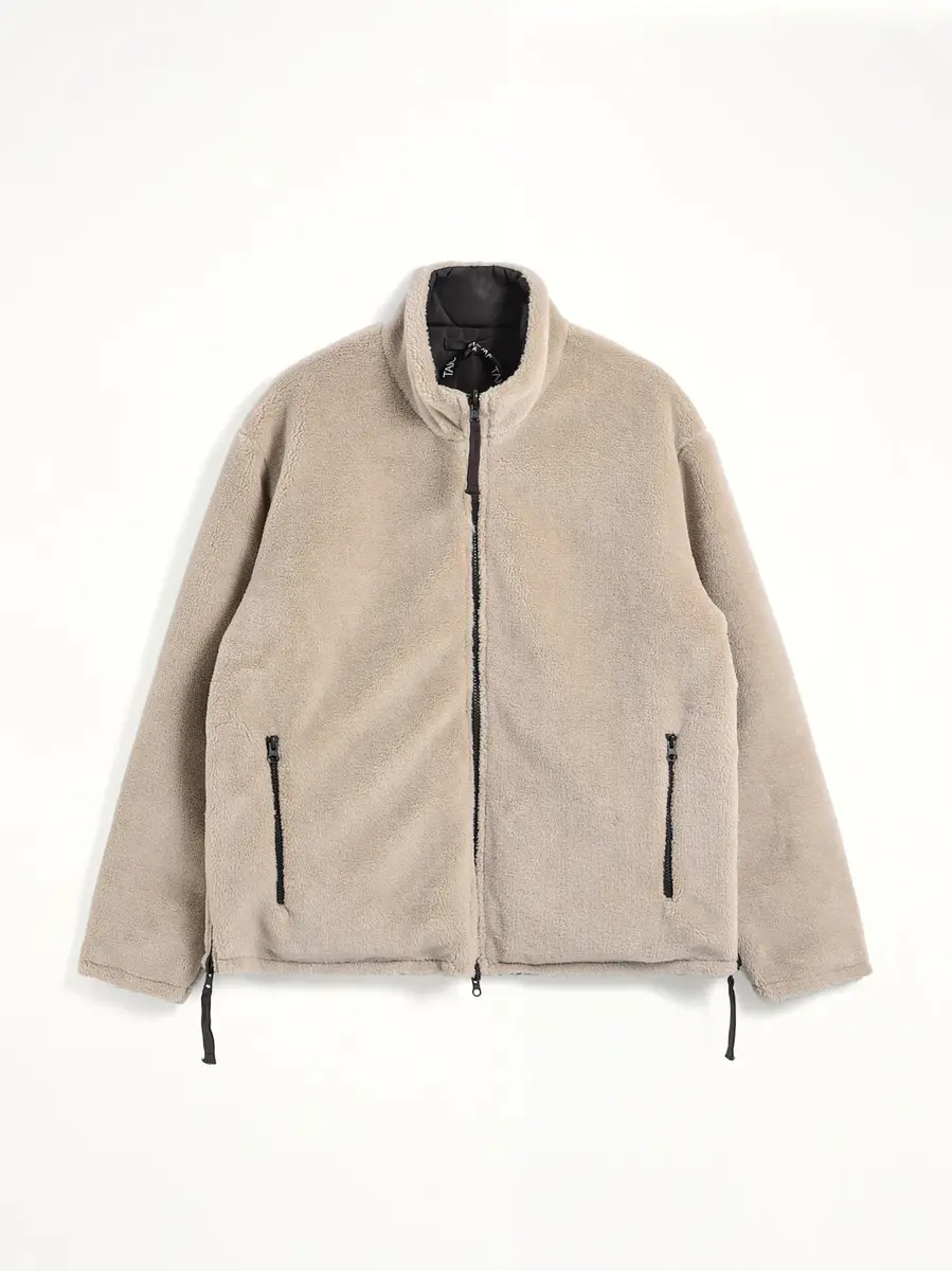 TAION Military Reversible Down Boa Jacket in Dark Chocolate | Thumbnail 9 TAION Military Reversible Down Boa Jacket in Dark Chocolate | Thumbnail 9