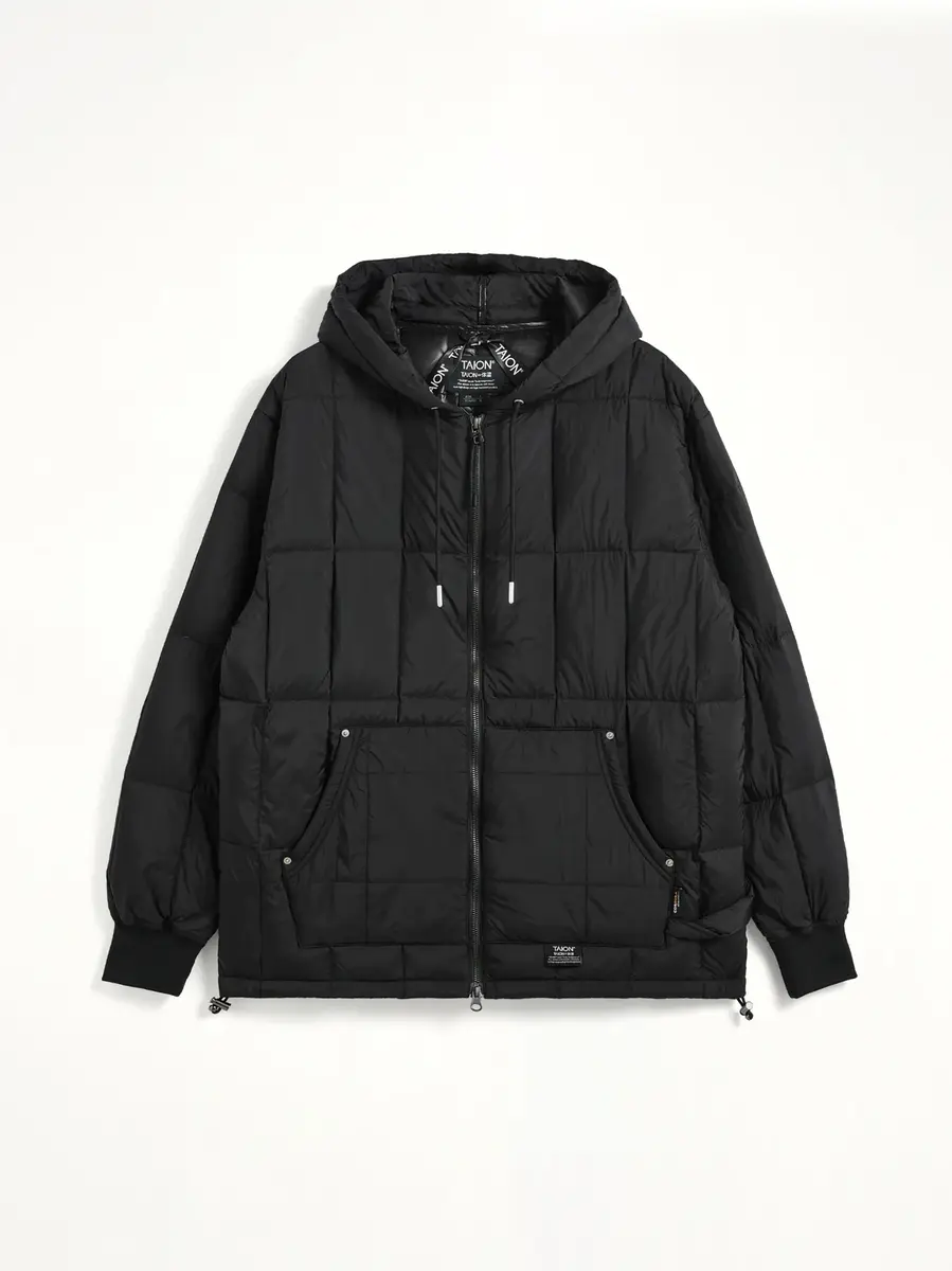 TAION Work Zip Hood Down Jacket | Thumbnail 2 TAION Work Zip Hood Down Jacket | Thumbnail 2