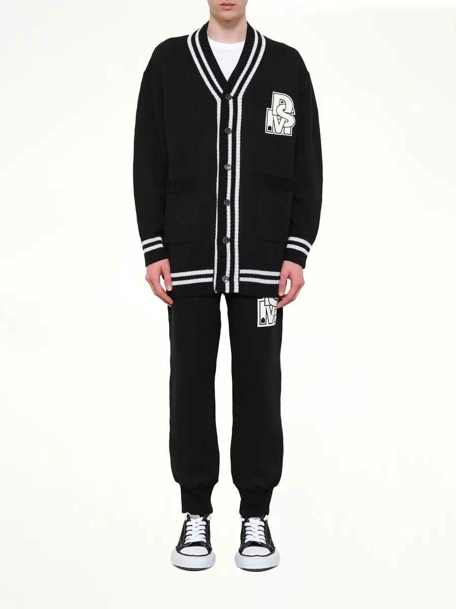 DSM KEI NINOMIYA Oversized Cardigan With Patch | Thumbnail 7