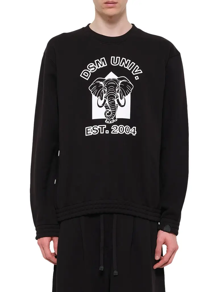 DSM KEI NINOMIYA Pile Knit Cotton Sweatshirt