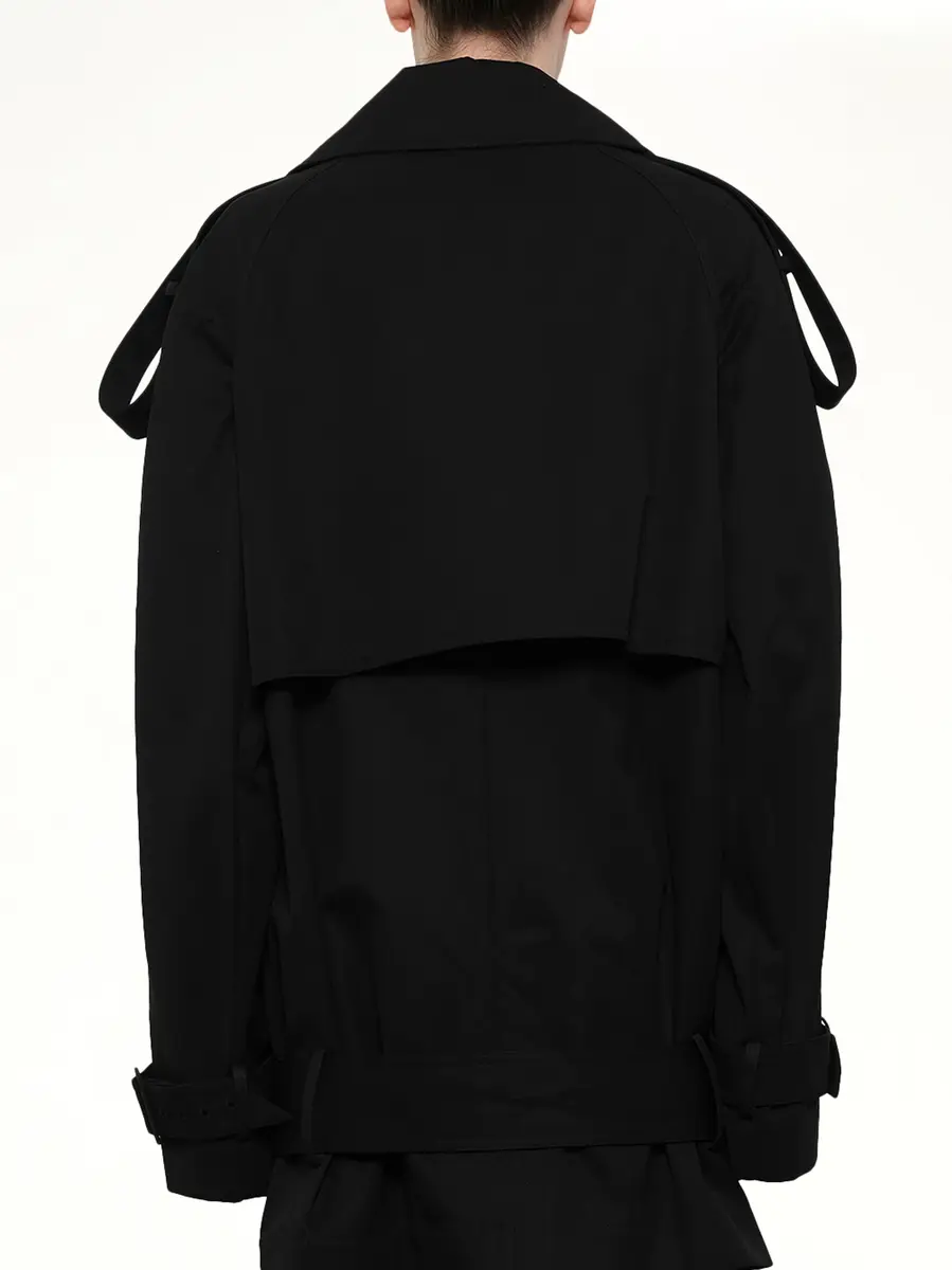 Egonlab Unlined Technical Trench Coat in Bogart | Thumbnail 5 Egonlab Unlined Technical Trench Coat in Bogart | Thumbnail 5