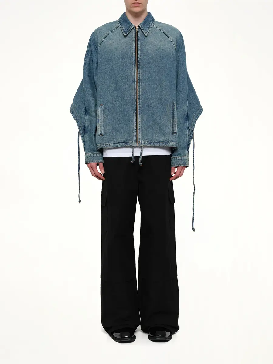 Egonlab Convertible Hooded Denim Jacket | Thumbnail 7