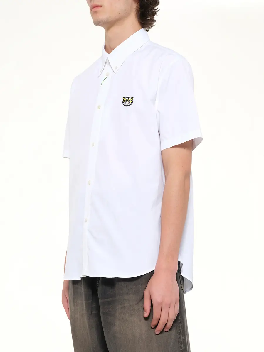 KENZO Kenzo Wild Tiger Crest Short Sleeve Shirt | Thumbnail 3
