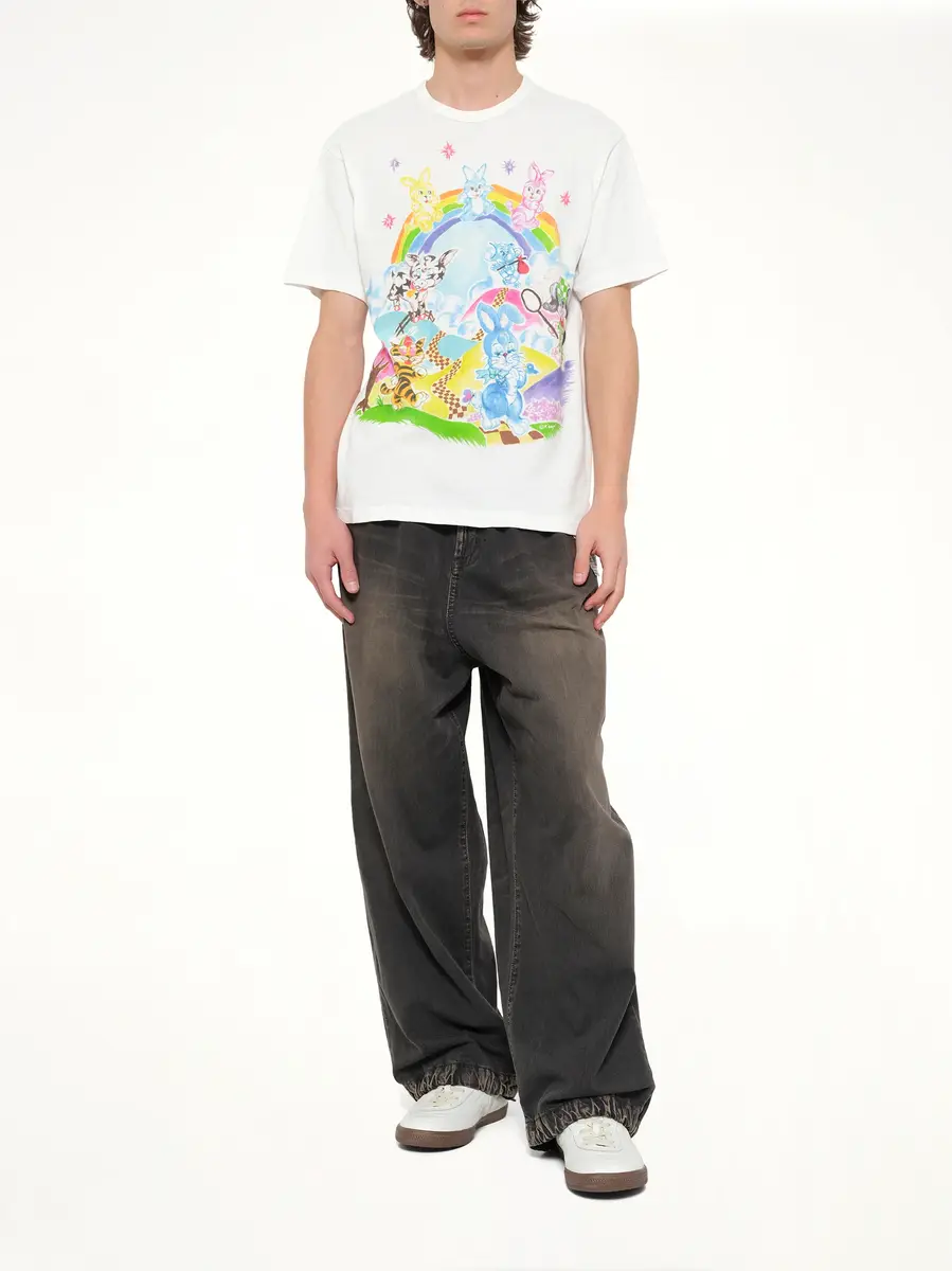 KENZO Kenzo Cartoon Classic T-shirt in Off White | Thumbnail 4 KENZO Kenzo Cartoon Classic T-shirt in Off White | Thumbnail 4