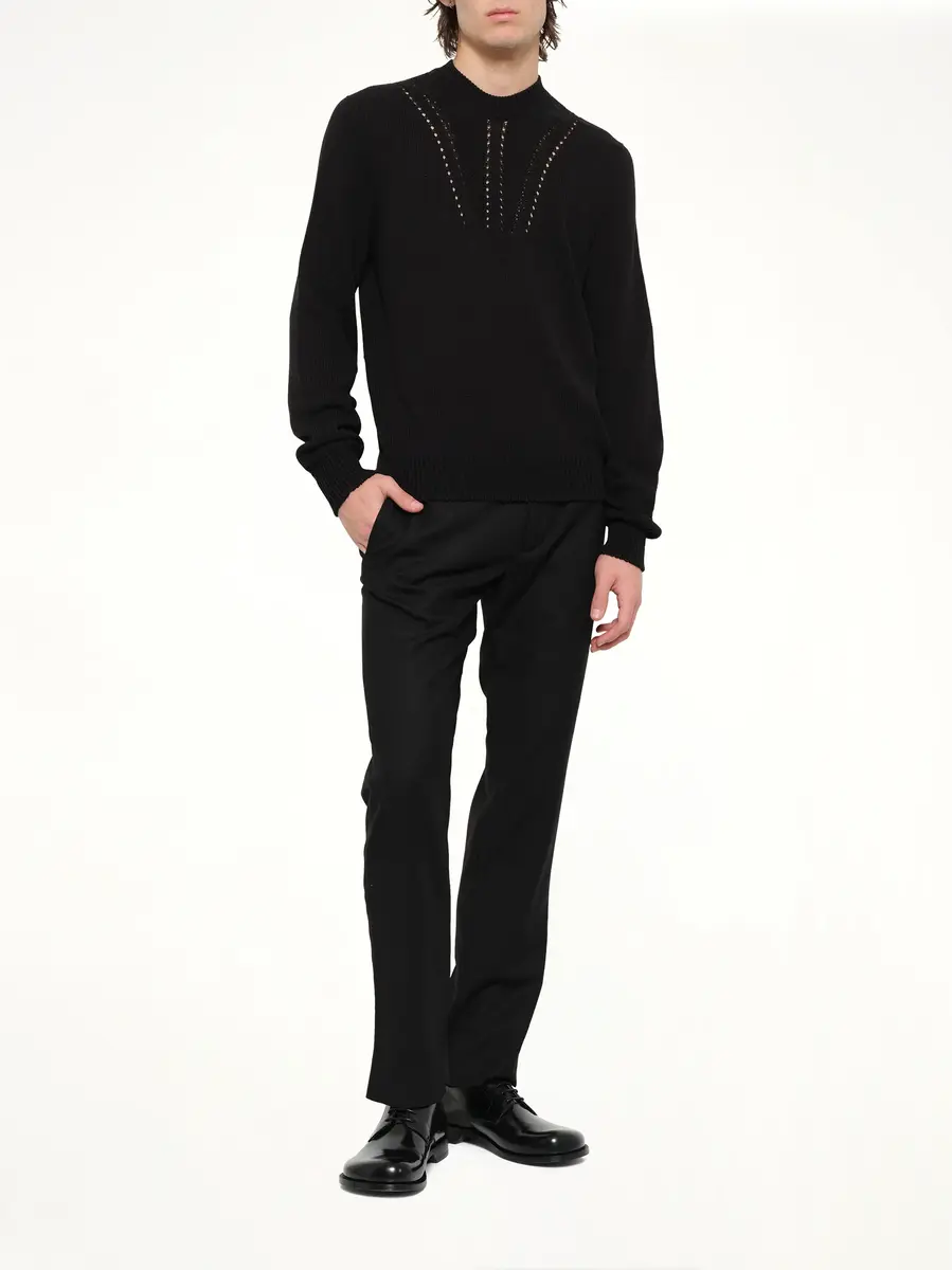Jil Sander Midweight Crewneck Sweater | Thumbnail 4 Jil Sander Midweight Crewneck Sweater | Thumbnail 4