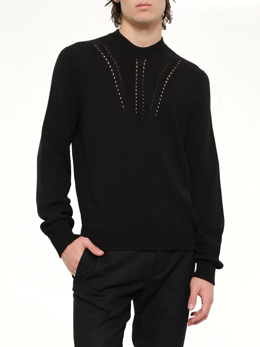 Jil Sander Midweight Crewneck Sweater | Thumbnail 6 Jil Sander Midweight Crewneck Sweater | Thumbnail 6