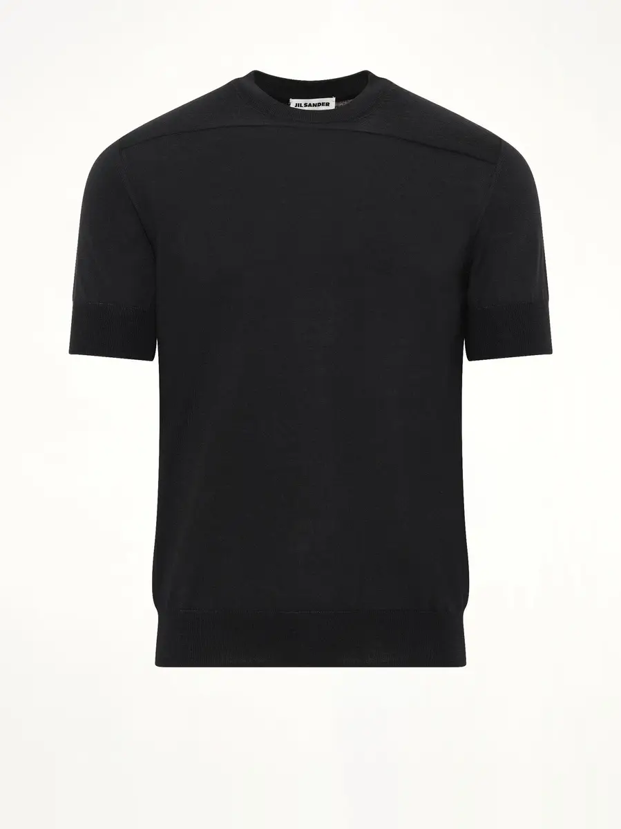 Jil Sander Fine Merino Knit T-shirt | Thumbnail 2 Jil Sander Fine Merino Knit T-shirt | Thumbnail 2