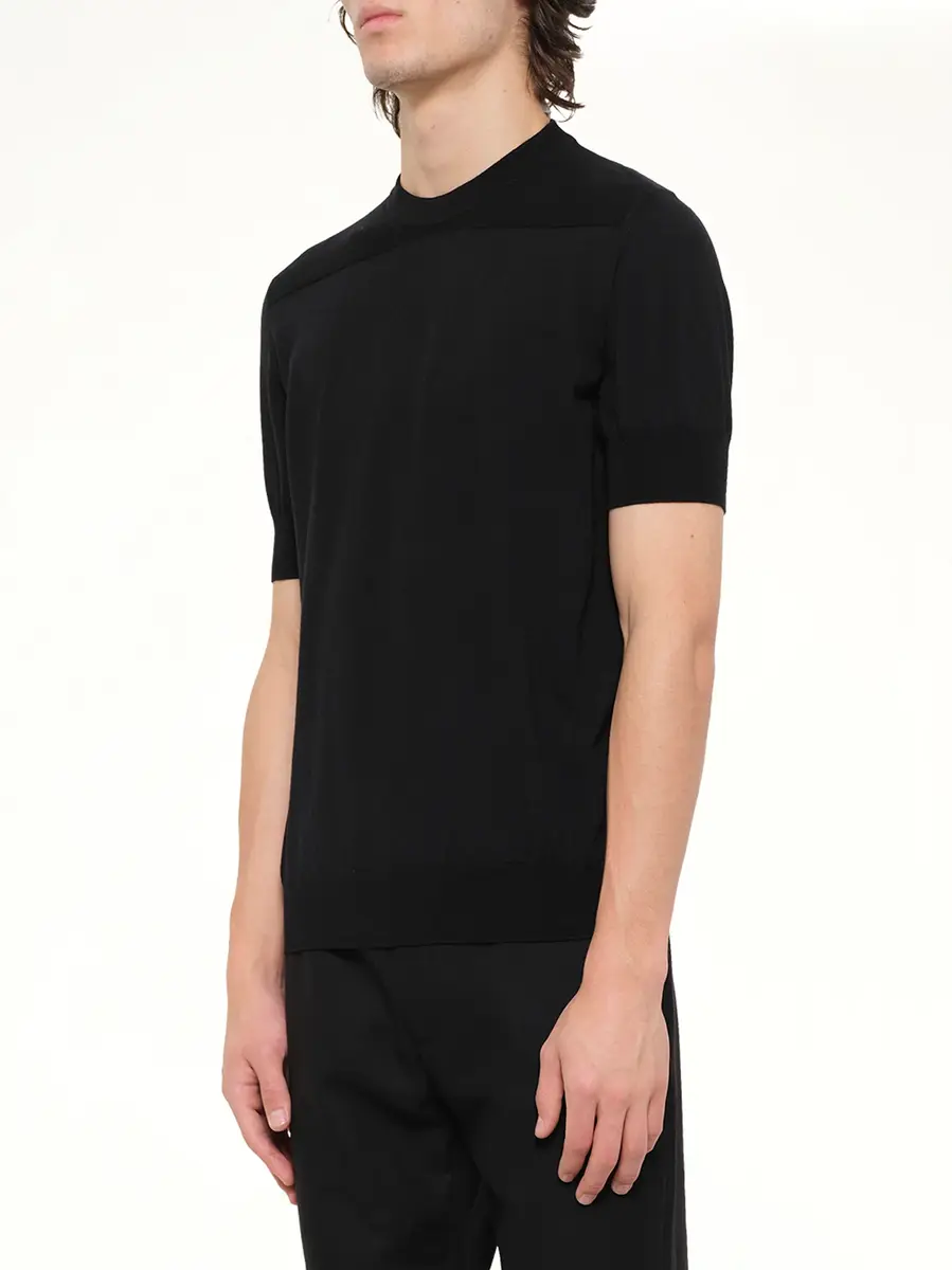 Jil Sander Fine Merino Knit T-shirt | Thumbnail 3 Jil Sander Fine Merino Knit T-shirt | Thumbnail 3