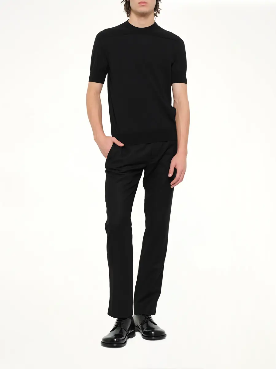Jil Sander Fine Merino Knit T-shirt | Thumbnail 4 Jil Sander Fine Merino Knit T-shirt | Thumbnail 4