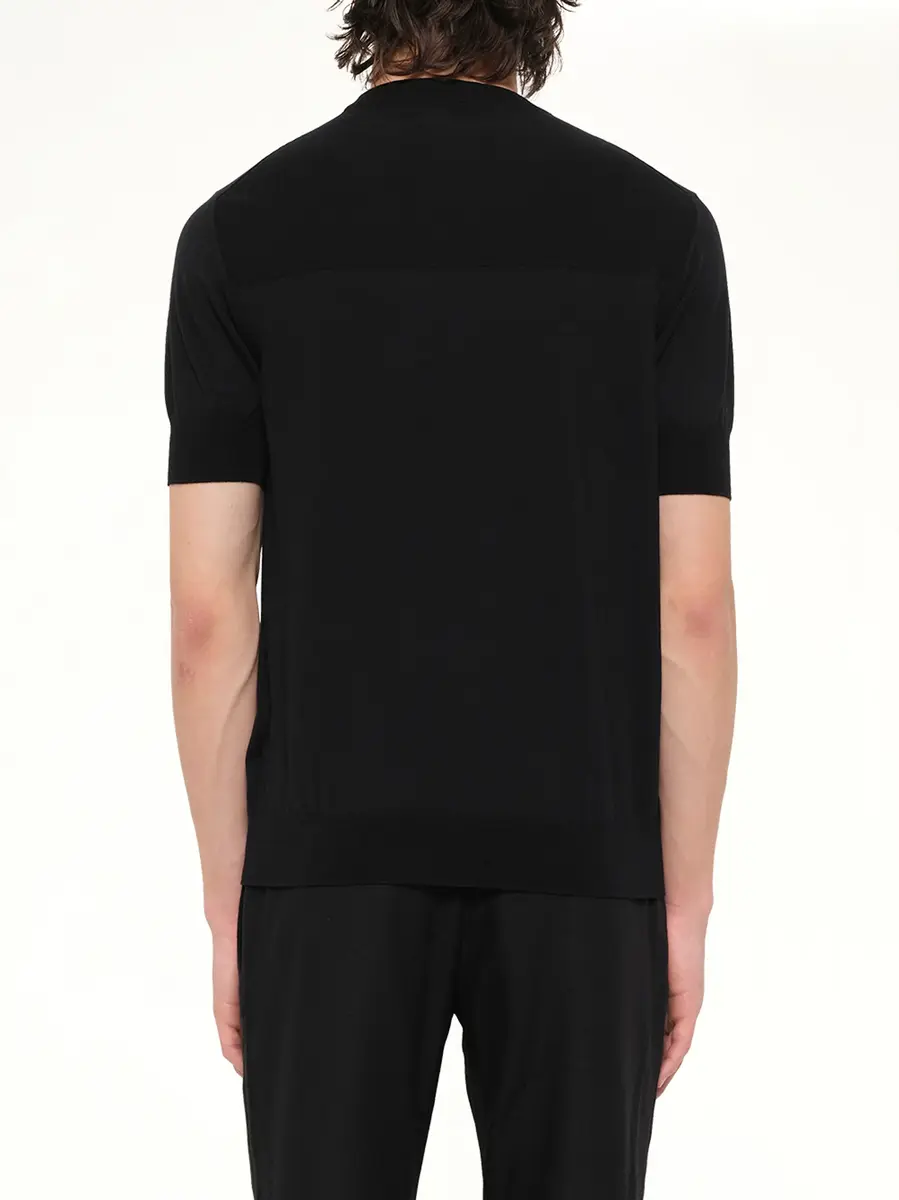 Jil Sander Fine Merino Knit T-shirt | Thumbnail 5 Jil Sander Fine Merino Knit T-shirt | Thumbnail 5
