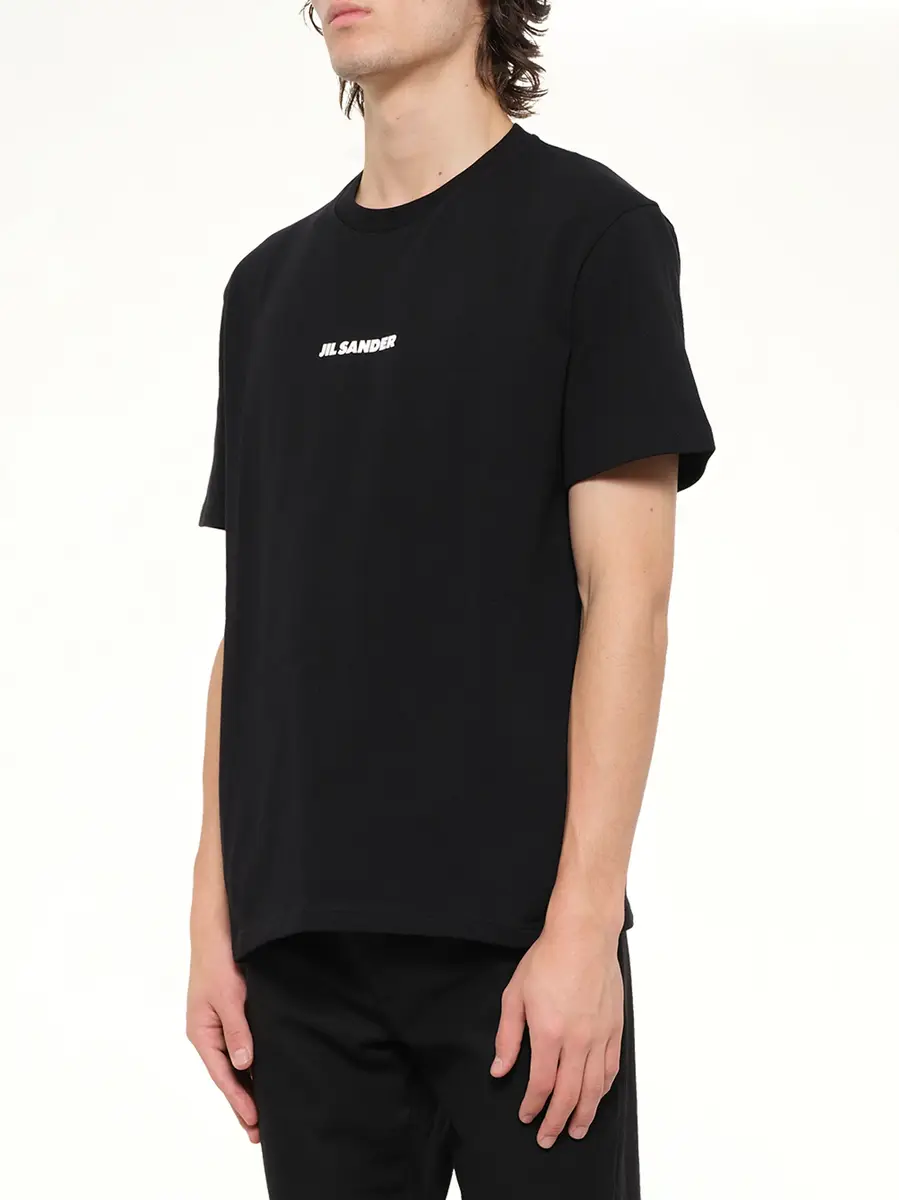 Jil Sander Crewneck Small Logo T-shirt | Thumbnail 3 Jil Sander Crewneck Small Logo T-shirt | Thumbnail 3